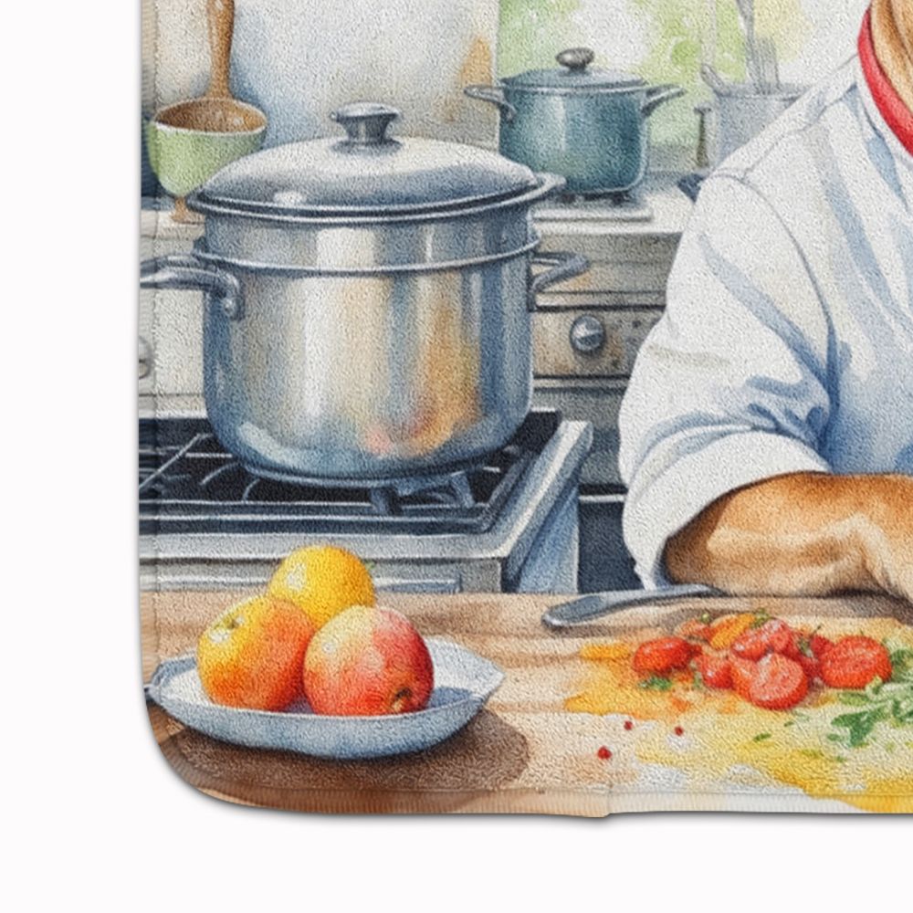 Bullmastiff The Chef Memory Foam Kitchen Mat Machine Washable Anti-Fatigue Mat Cushion Comfort Bath Mat or Kitchen Rug
