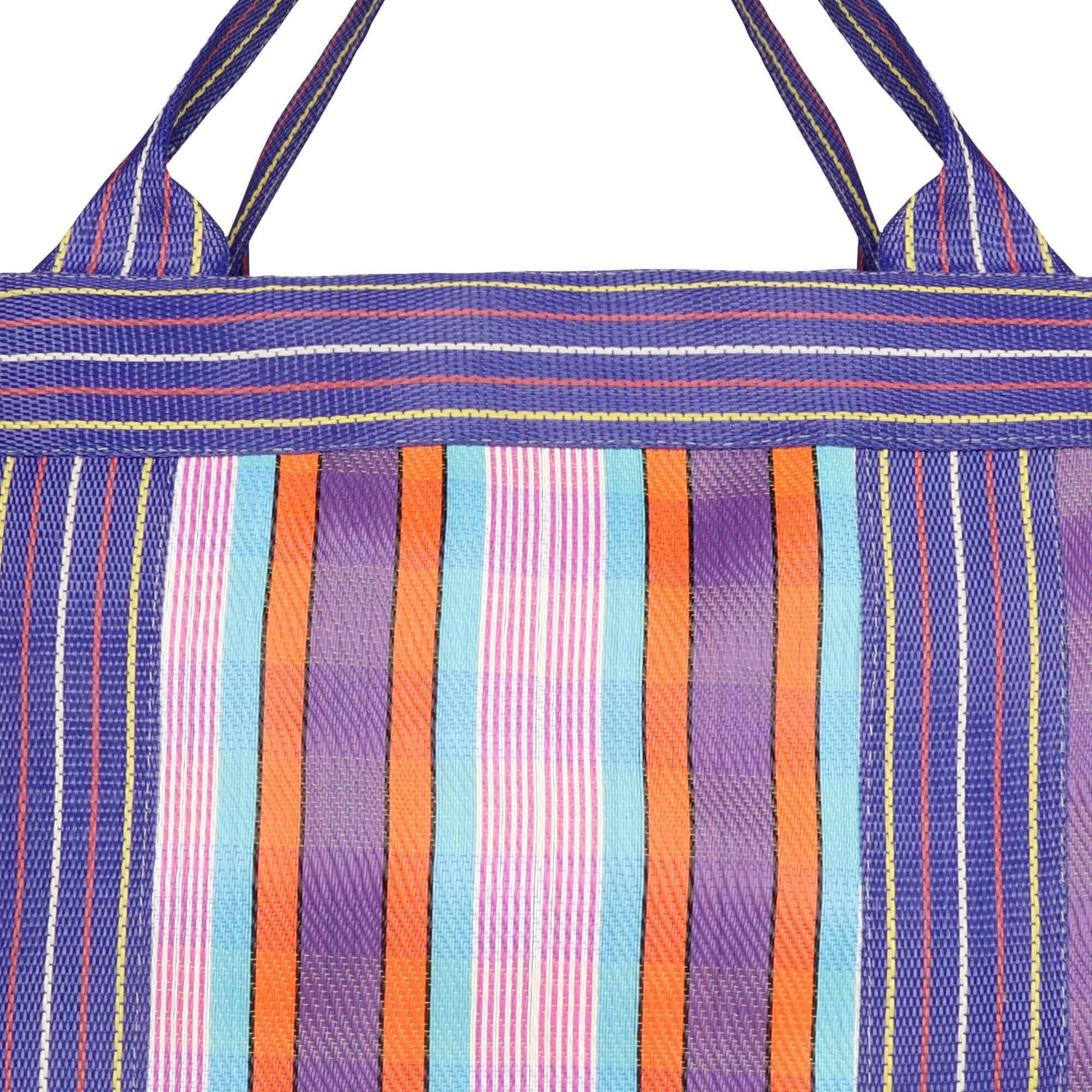 Isla Recyled Nylon XL Shopper Tote - Orchid Pop Pr/PI