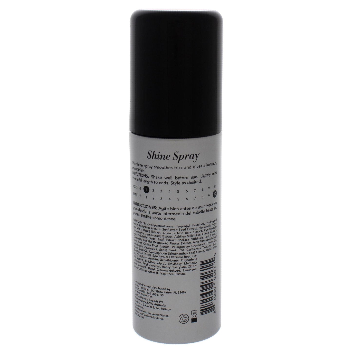 Shine Spray by Keratin Complex for Unisex - 3 oz Hairspray