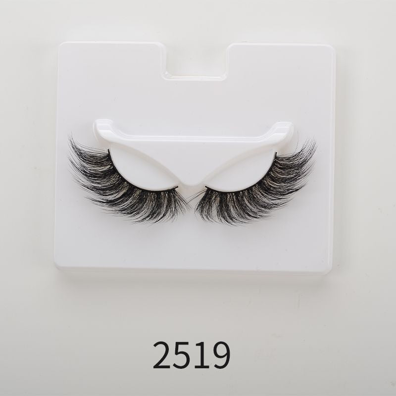 25mm Angel Winged Eyelashes Handmade Thick Theatrical Curly Fake Eyelash Black Natural Long Lash For Eyelash Extension WholesaleDetails