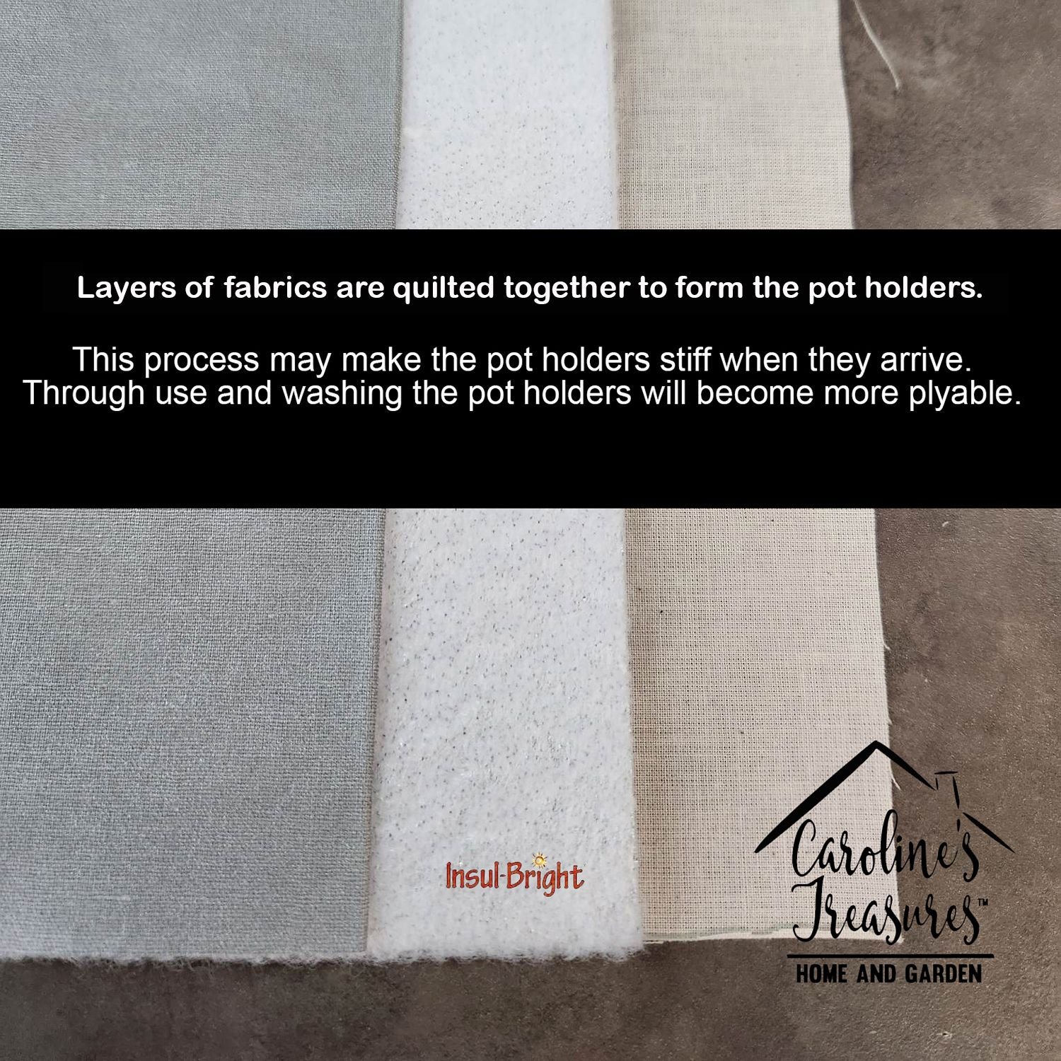 Siberian Husky Fall Pair of Pot Holders Kitchen Heat Resistant Pot Holders Sets Oven Hot Pads for Cooking Baking BBQ, 7 1/2 x 7 1/2