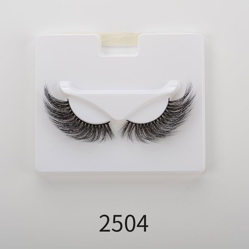 25mm Angel Winged Eyelashes Handmade Thick Theatrical Curly Fake Eyelash Black Natural Long Lash For Eyelash Extension WholesaleDetails