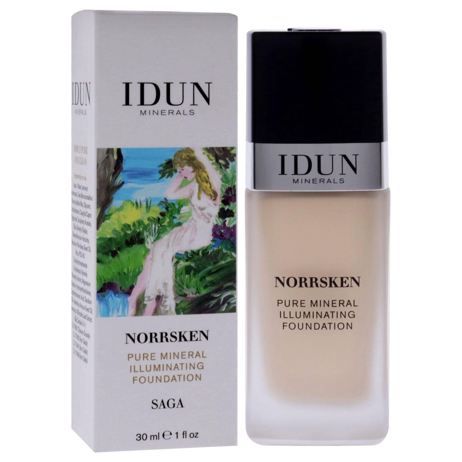 Norrsken Foundation - 203 Saga by Idun Minerals for Women - 1 oz Foundation - Clothes For Her Online Store