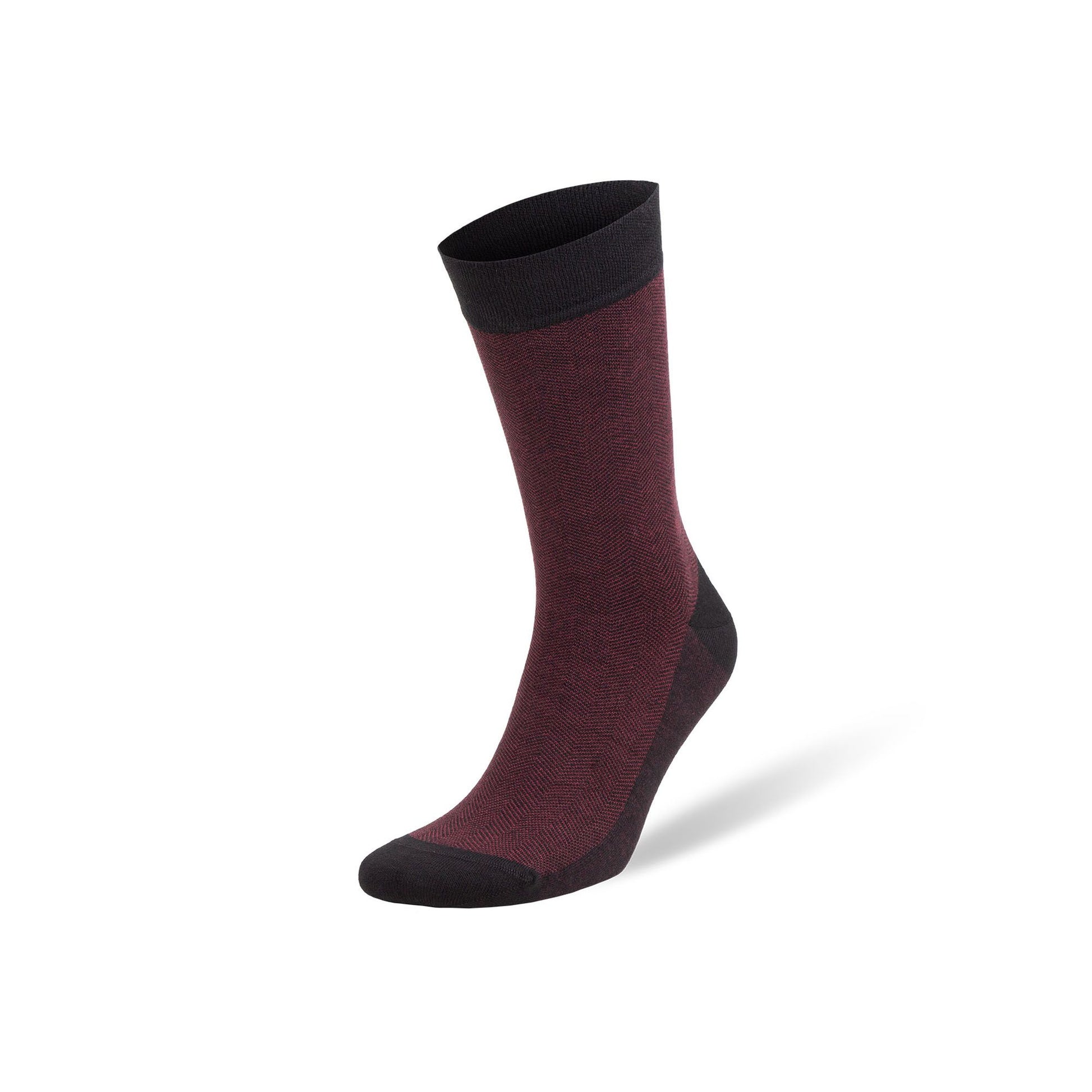 Bamboo Dress Socks for Men Bamboo Fiber Business Trouser Socks 6 Pairs with Gift Box