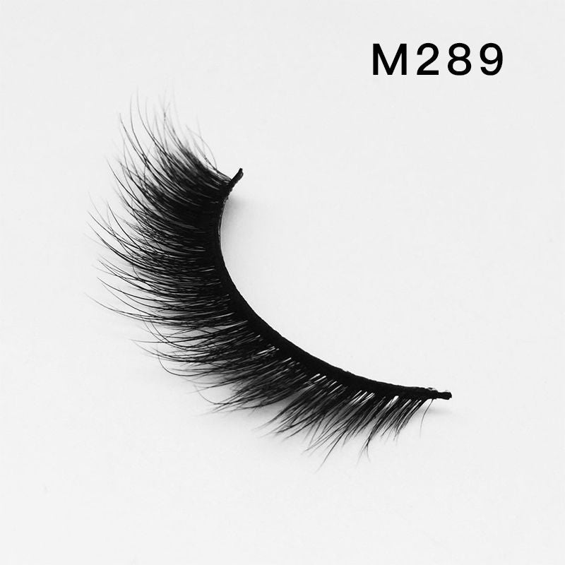 Handgemaakte Mink Wimpers Soft Curl Gevleugelde End Oog Langwerpige Valse Wimpers Dikke Kruis Natuurlijke Fake Lash Nieuwe Makeup Tools GroothandelDetails