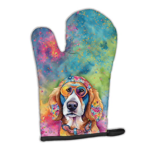 Hippie Dawg Oven Mitt Heat Resistant Thick Oven Mitt for Hot Pans and Oven, Kitchen Mitt Protect Hands, Cooking Baking Glove
