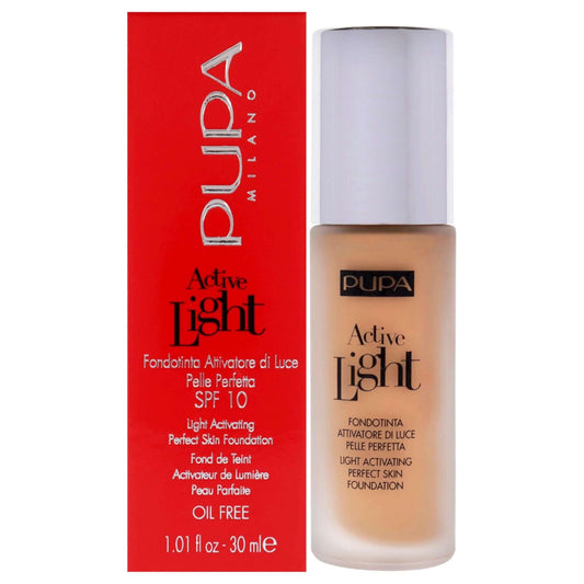 Active Light Perfect Skin Foundation SPF 10 - 030 Natural Beige by Pupa Milano for Women - 1.01 oz Foundation - Clothes For Her Online Store