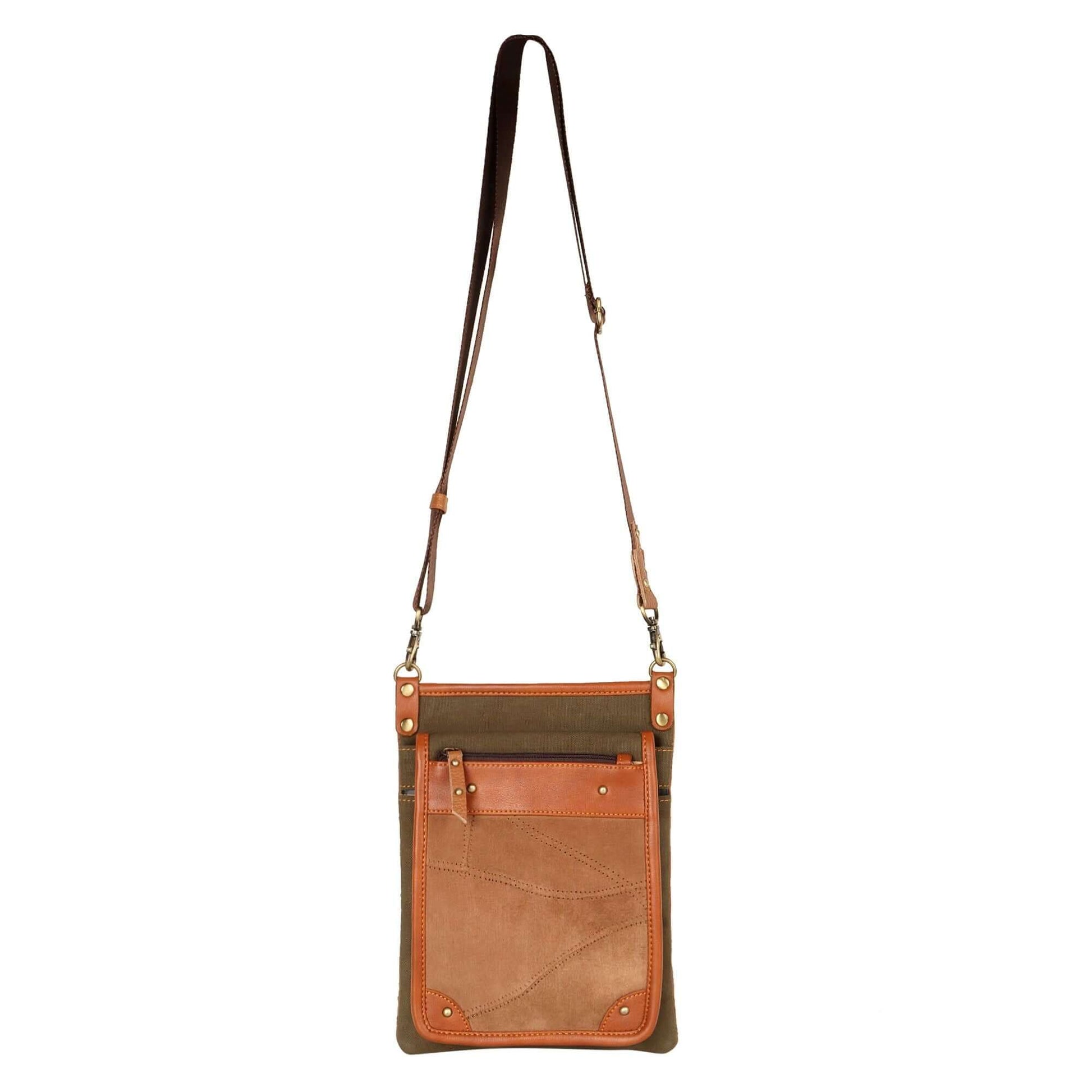 Tiah Crossbody Bag w/ Hidden CC Slots - OG Green