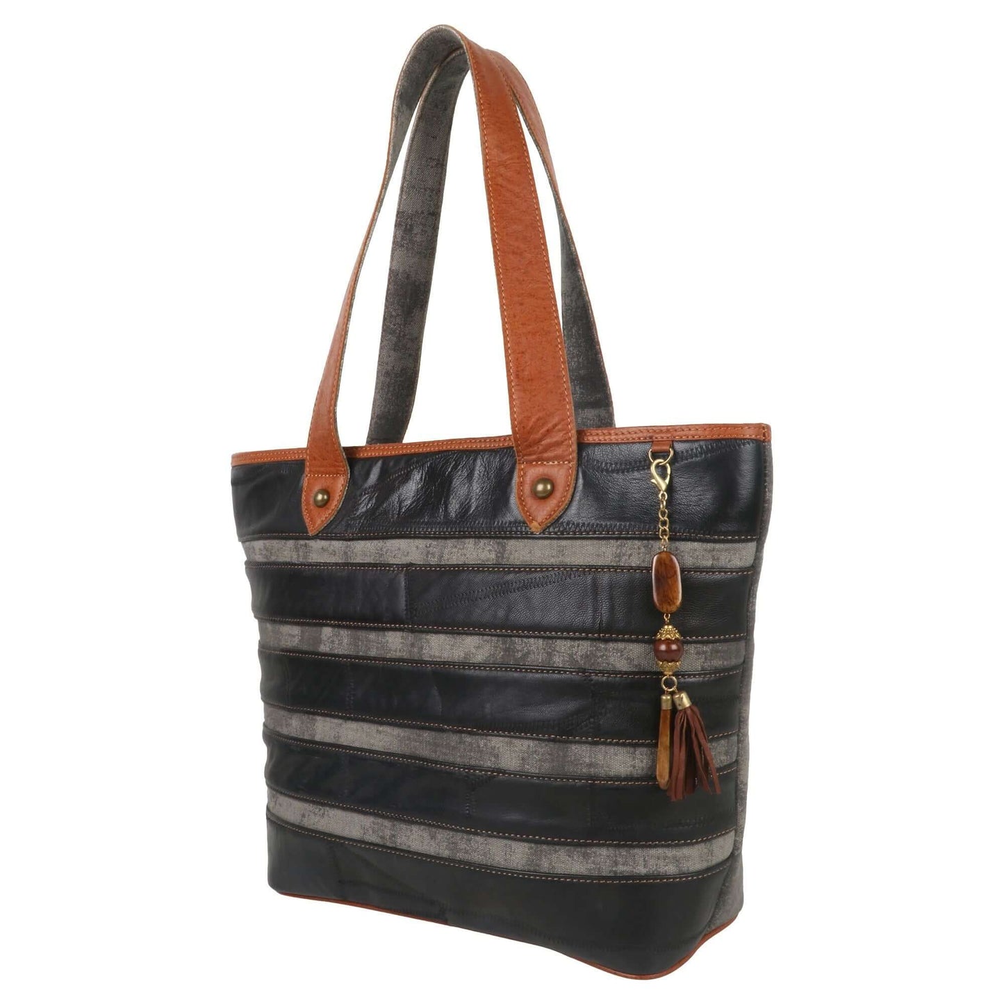 Inde Black Tote