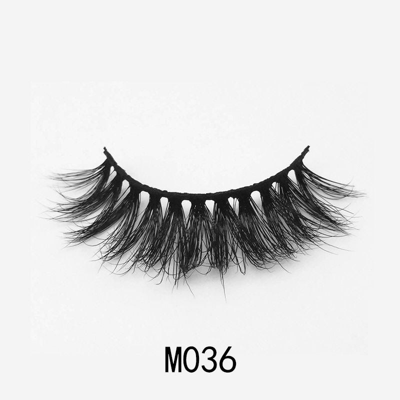 Handgemaakte Mink Wimpers Soft Curl Gevleugelde End Oog Langwerpige Valse Wimpers Dikke Kruis Natuurlijke Fake Lash Nieuwe Makeup Tools GroothandelDetails