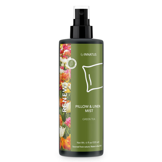 All-Natural Renew Pillow & Linen Spray – 4oz Aromatherapy Mist with Spearmint, Lemon, Bergamot & Lavender for Relaxation & Stress Relief – Water-Based, Chemical-Free – Made in the USA " - Clothes For Her Online Store