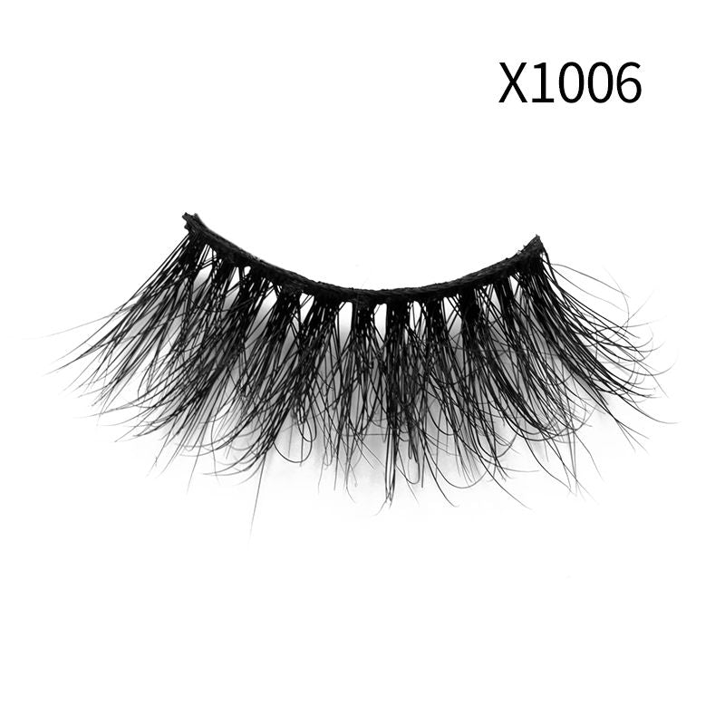 1Pair Mink Eyelashes Soft Natural Curl Half Eyelash For Eye Makeup Eye End Thicky Messy Handmade Lashes Hotsale Lash WholesaleDetails