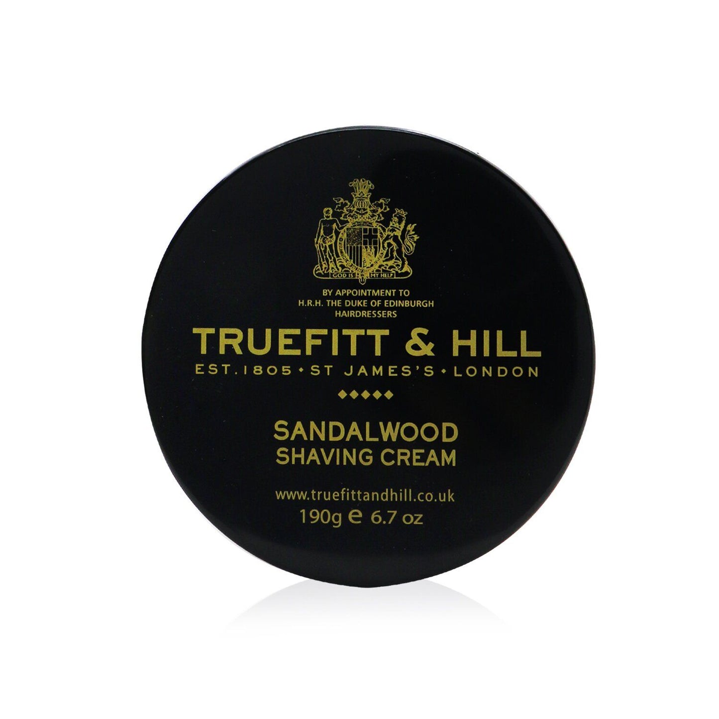 TRUEFITT & HILL - Sandalwood Shaving Cream 00552 190g/6.7oz