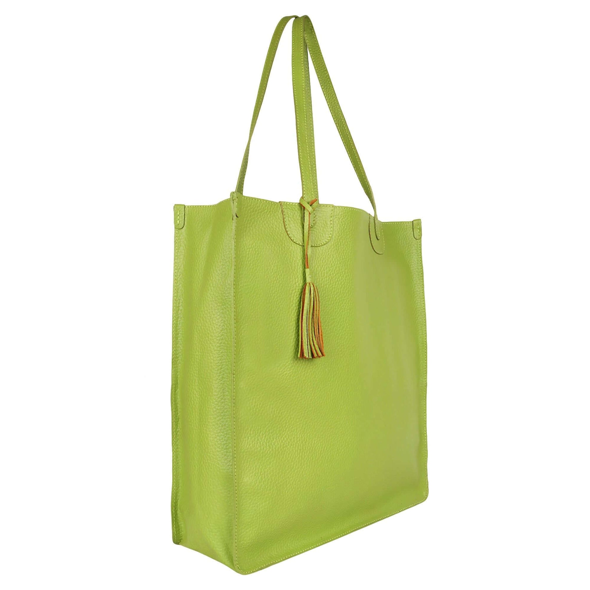 Ivy Book Shop Tote - Lime Green