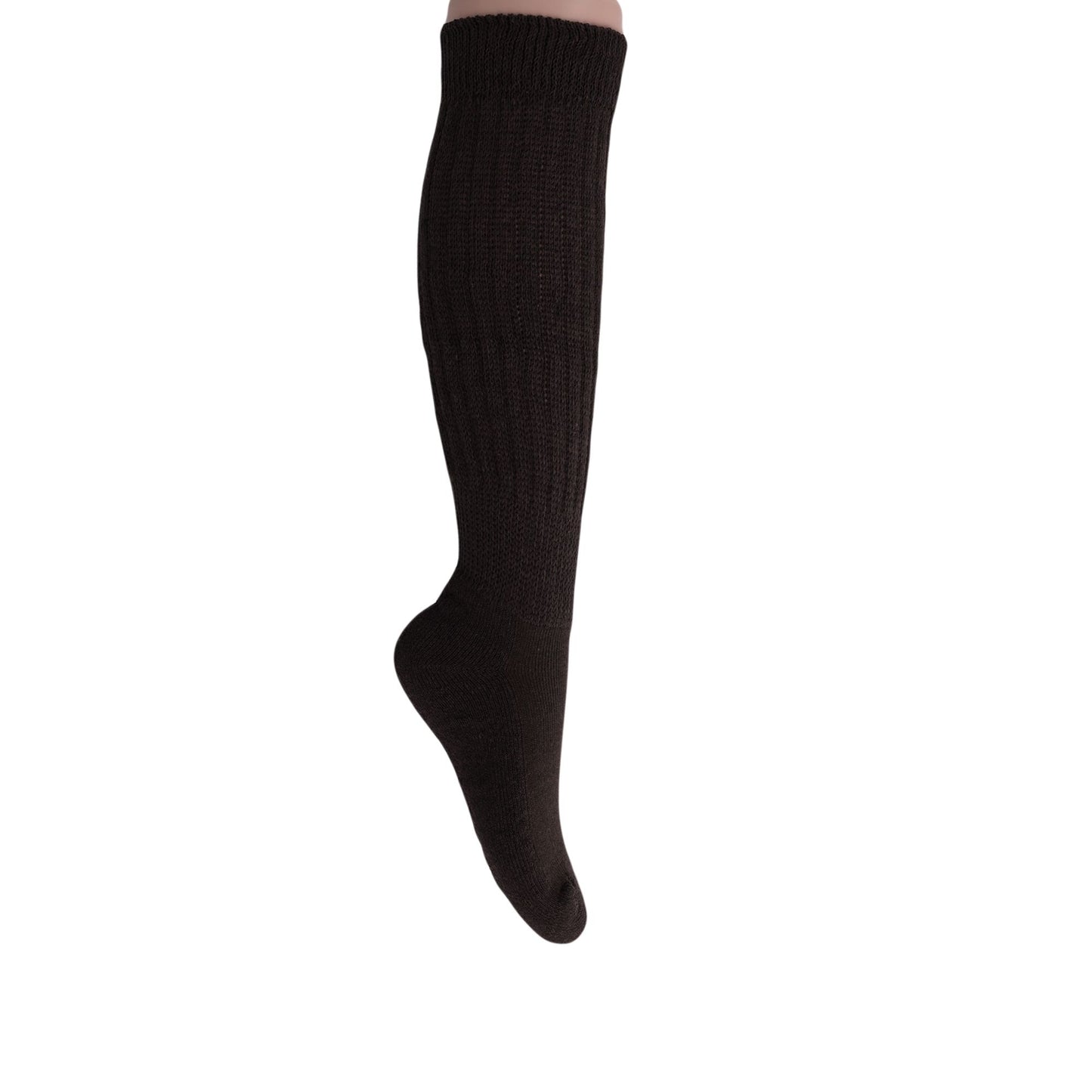 Slouch Socks for Women Extra Long Heavy Slouchy Scrunch Cotton Socks 1 Pair Shoe Size 5 to 10