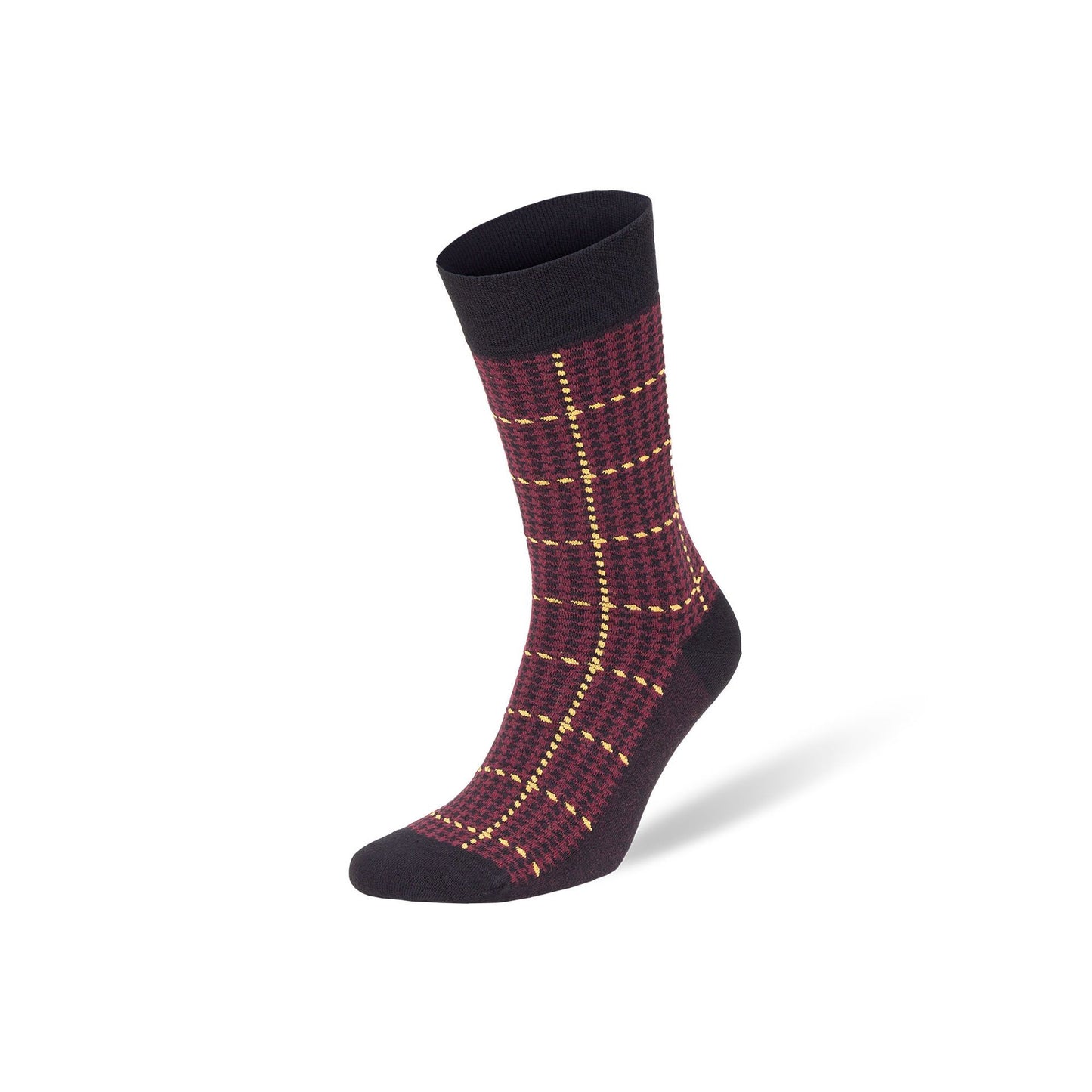 Bamboo Dress Socks for Men Bamboo Fiber Business Trouser Socks 6 Pairs with Gift Box