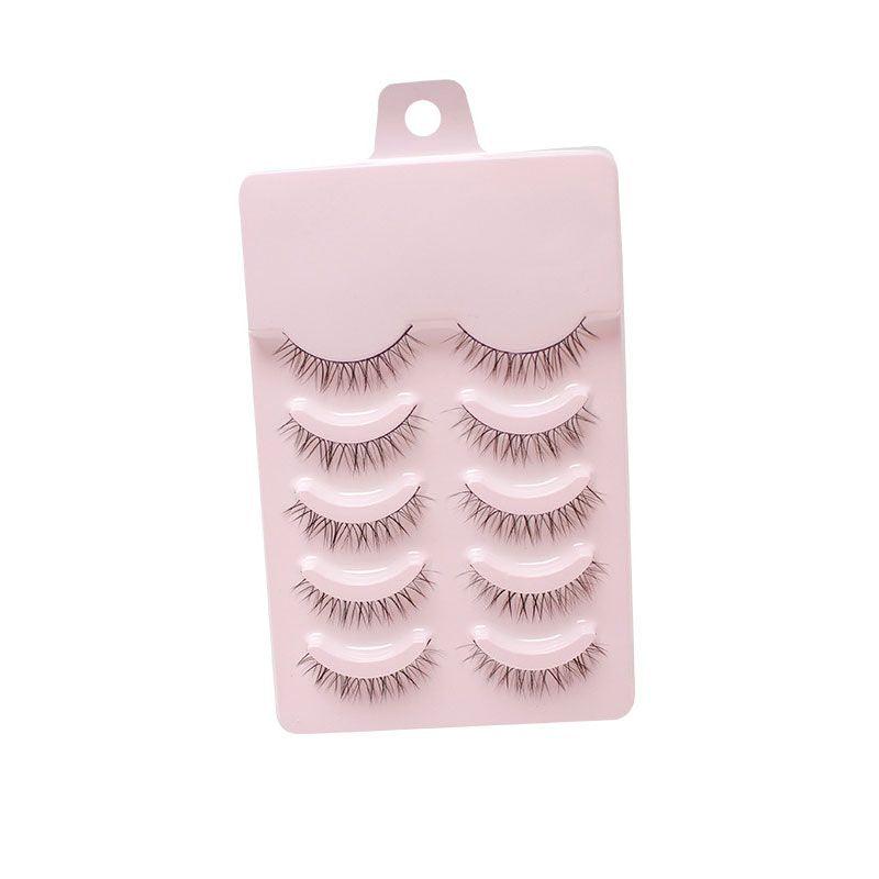 Little Devil Eyelashes Natural Long Lashes Handmade Cluster Lashes Locally Elongated Thick Lash Cosplay False Eyelash Wholesale