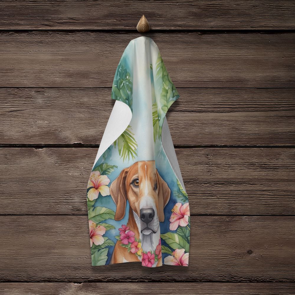 American Foxhound Luau Kitchen Towel Dish Cloths Guest Hand Towel Decorative Bathroom Towel for Face,Tea, Dishcloth, Kitchen and Bath