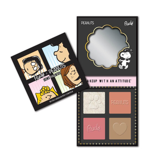 RUDE Peanuts Face Palette - Clothes For Her Online Store