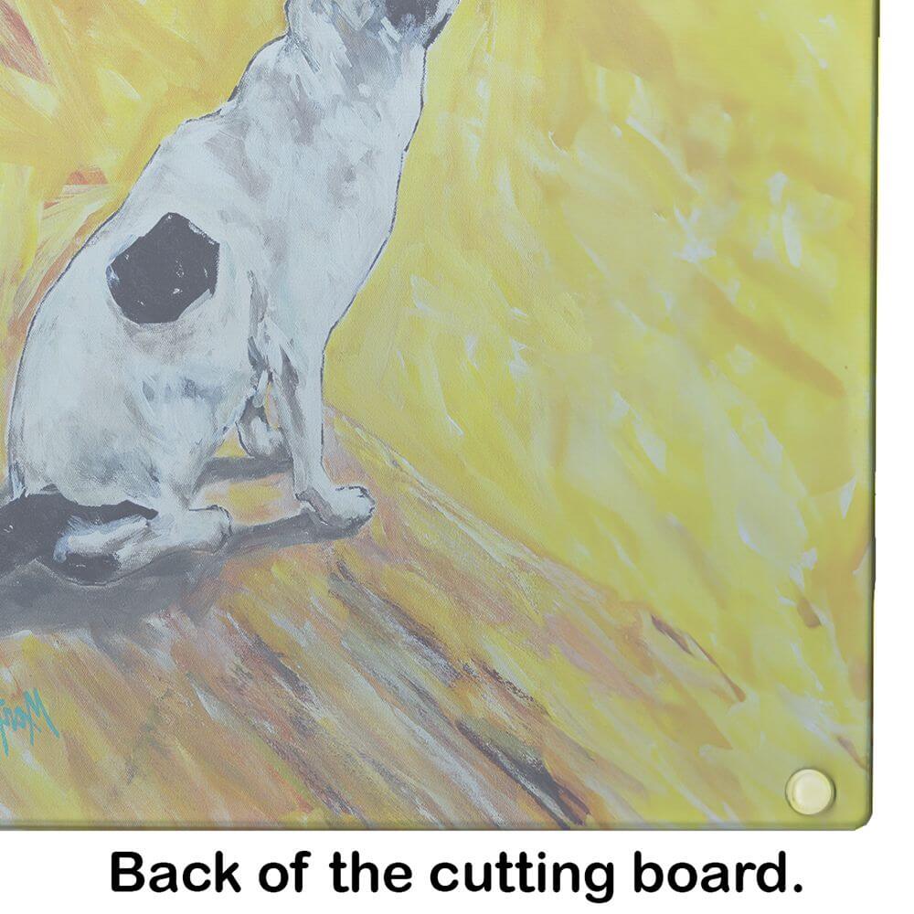 NEW Sleeping In The Sunshine Dog Glass Cutting Board Decorative Tempered Glass Kitchen Cutting and Serving Board Large Size Chopping Board
