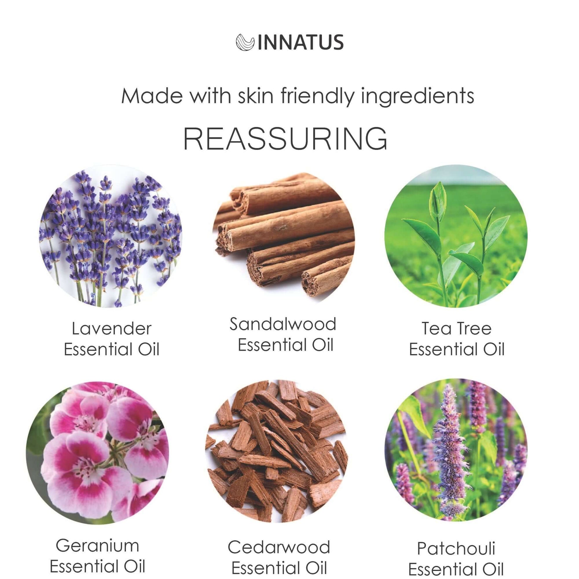 Essential Oil Aromatherapy Reassuring Mist – 4oz Calming Spray for Home, Office, & Car – Natural, Alcohol-Free Essential Oil Blend for Comfort & Relaxation "