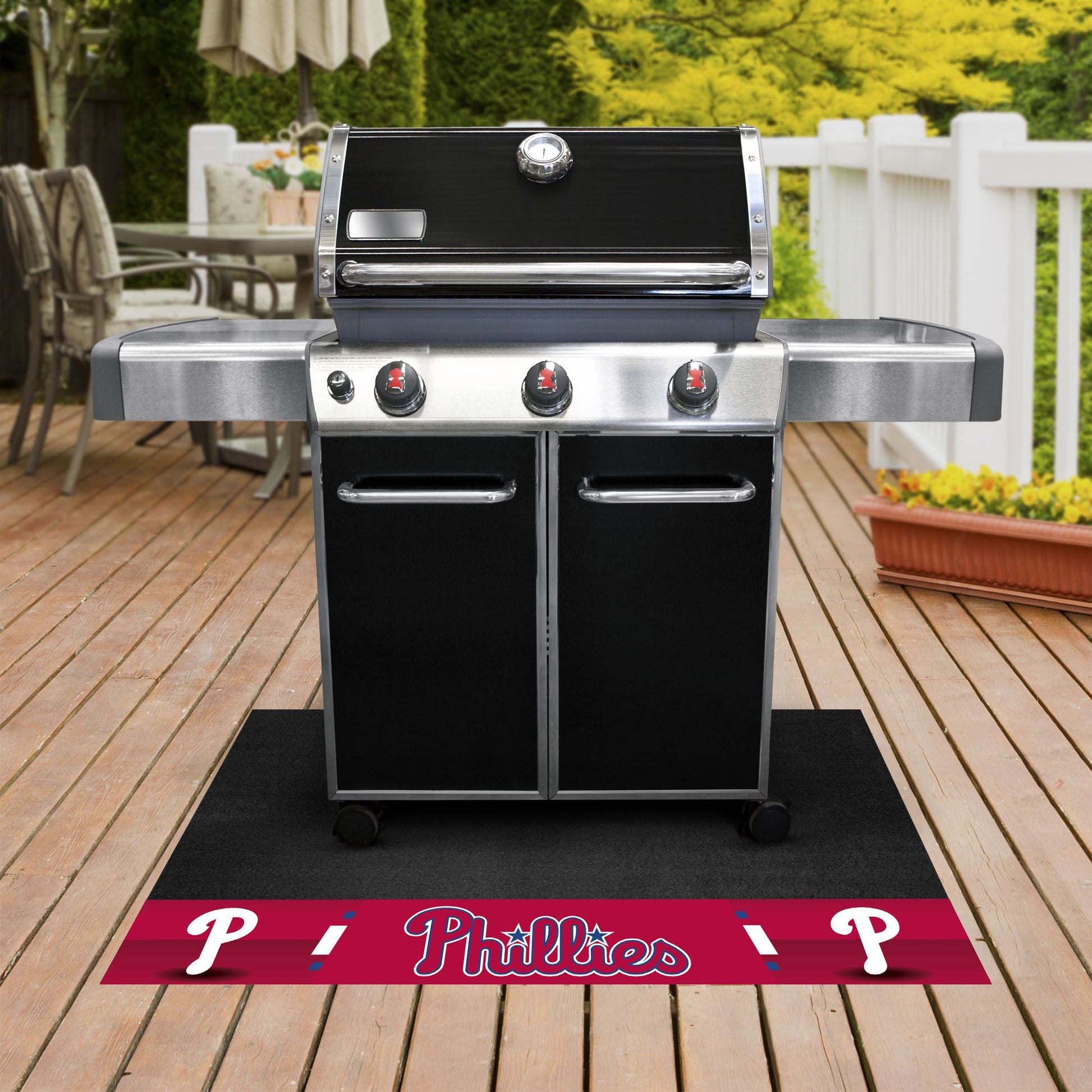 MLB - Philadelphia Phillies Grill Mat 26"x42" - Clothes For Her Online Store