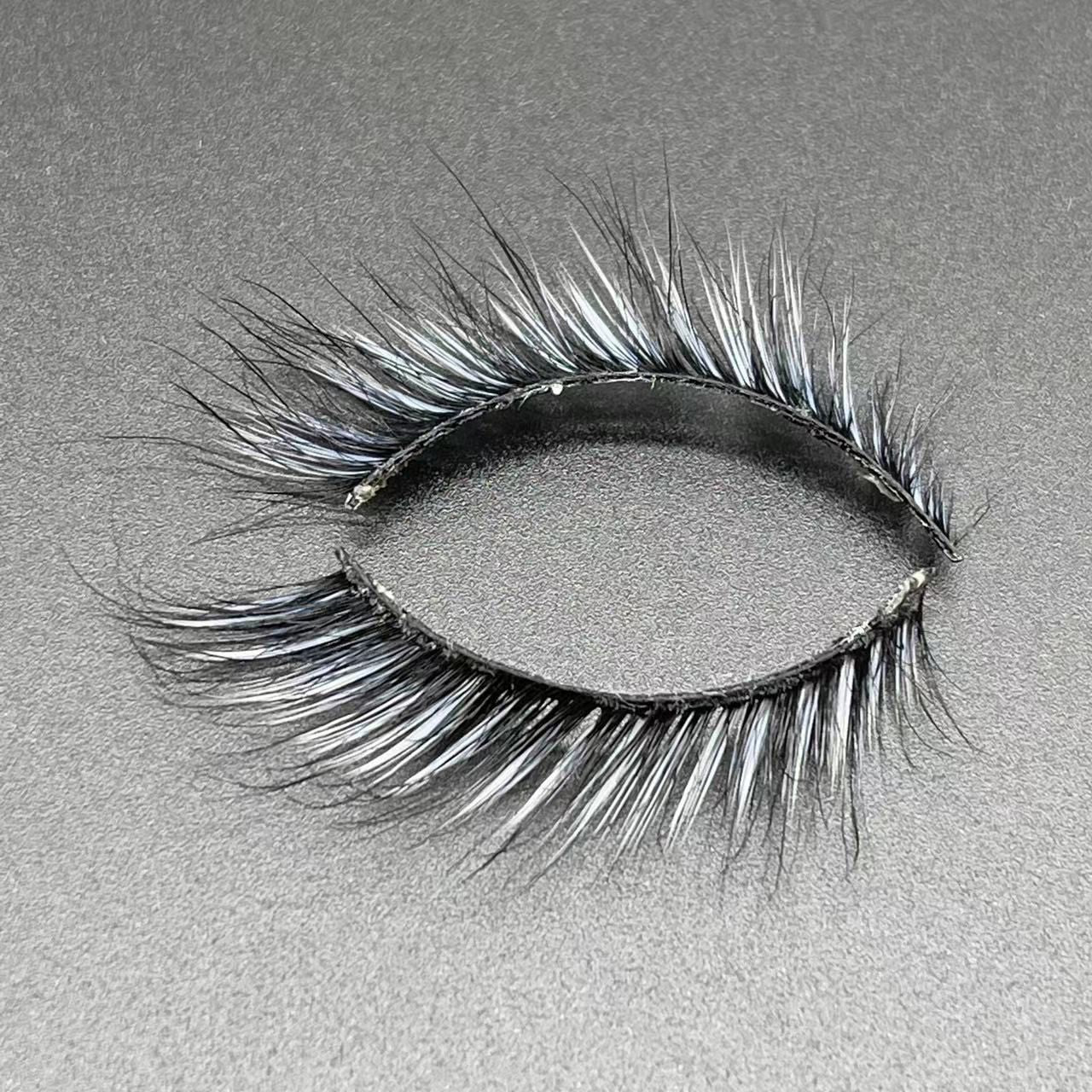 Newly Colorful Eyelashes Soft Mink Lashes Winged Thick Eyelash Handmade Curly Lashes Natural Long Lash For Eyelash ExtensionDetails Product Specifications: Product Type: Loose Powder Brush, Blush Brush, Nail Powder Brush Size: As Picture Material: Man-mad