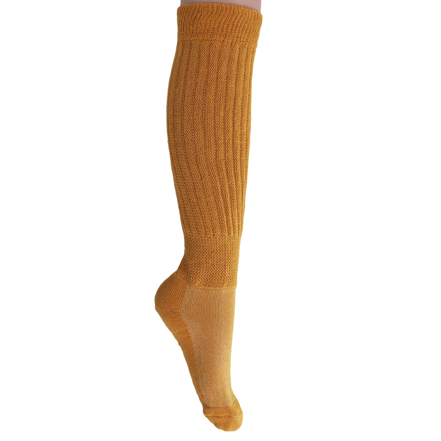 Slouch Socks for Women Extra Long Heavy Slouchy Scrunch Cotton Socks 1 Pair Shoe Size 5 to 10