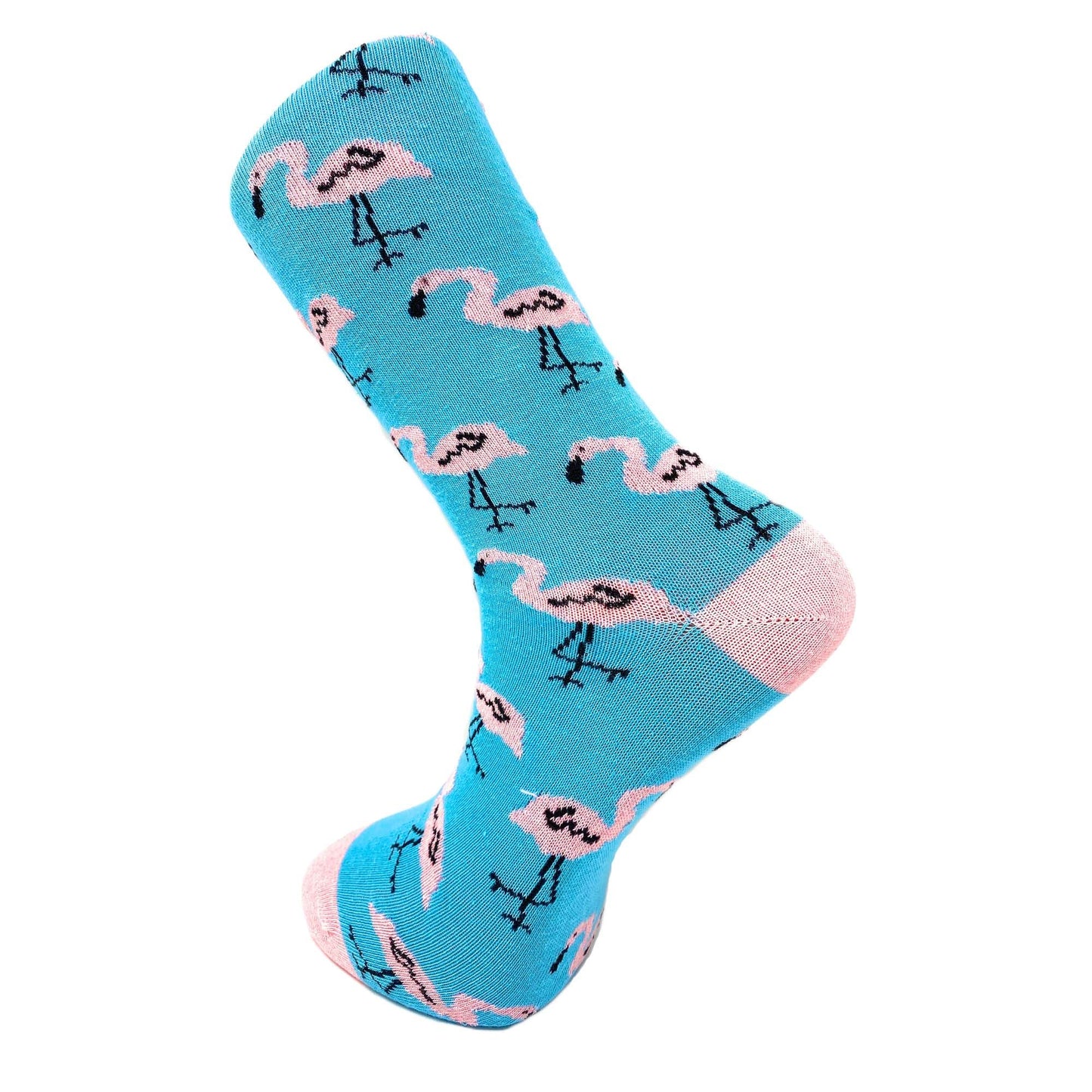 Colorful Funny Socks Novelty Crazy Cotton Crew Dress Socks 6 Pairs