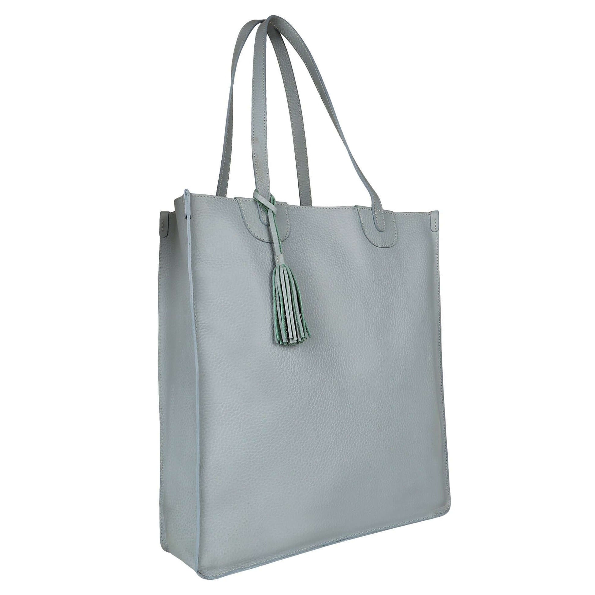 Maud Book Shop Tote - Cool Grey