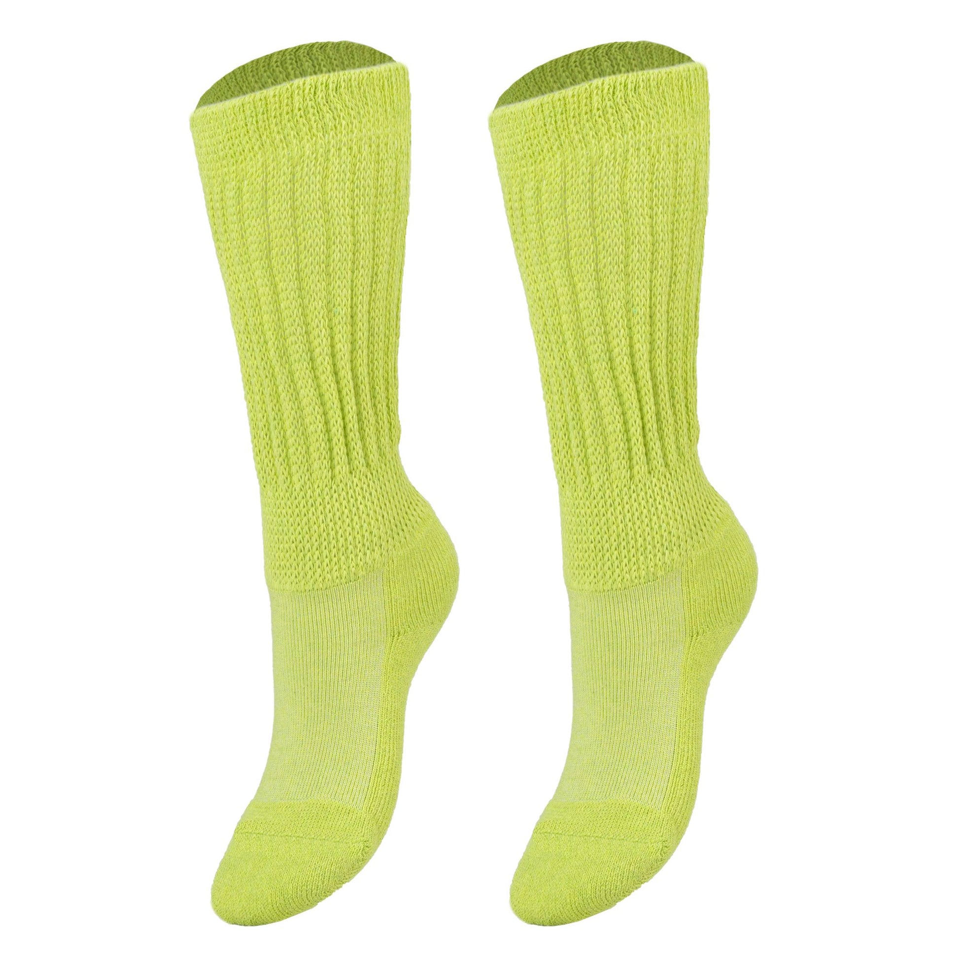 Kids Slouch Socks for Girls and Boys Knee High Cotton Scrunch Socks 3 to 15 Years Old 3 Pairs