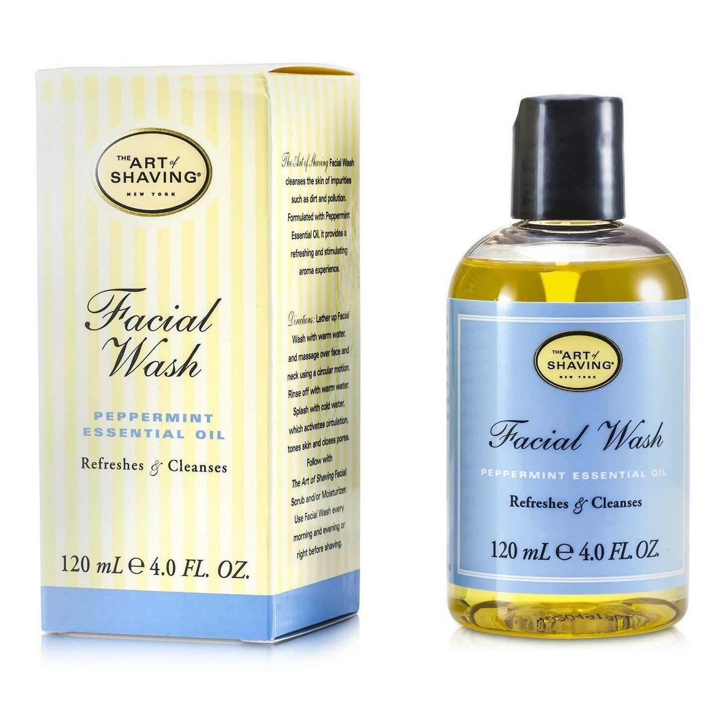 THE ART OF SHAVING - Facial Wash - Peppermint Essential Oil (For Sensitive Skin) 80004 120ml/4oz