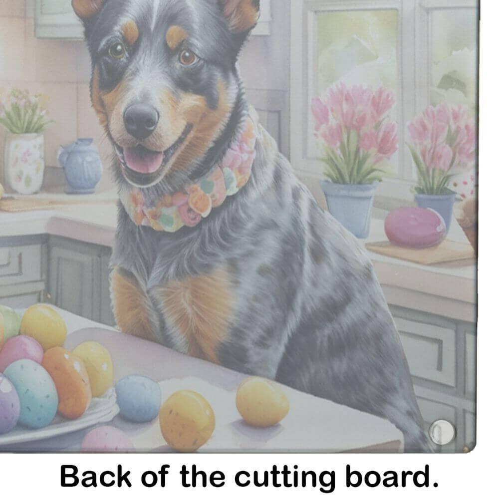 NEW Decorating Easter Australian Cattle Dog Glass Cutting Board Decorative Tempered Glass Kitchen Cutting and Serving Board Large Size Chopping Board
