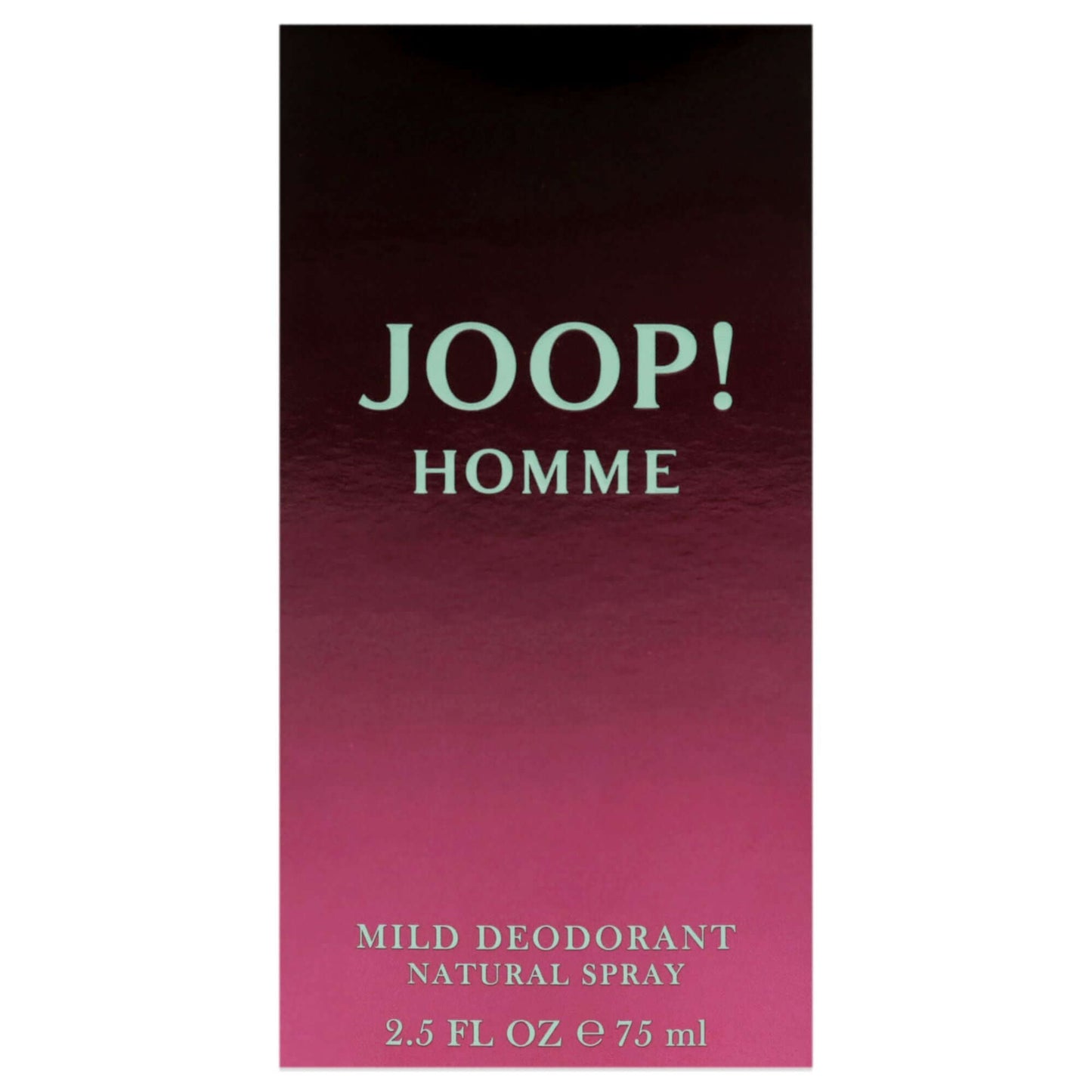Joop by Joop for Men - 2.5 oz Mild Deodorant Spray