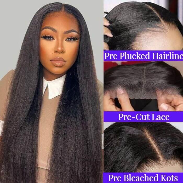 Wholesale Cuticle Aligned Raw Hair Glueless Full Lace Frontal Wigs For Black Women 5X5 13X4 13x6 HD Human Hair Lace Front Wig - Clothes For Her Online Store