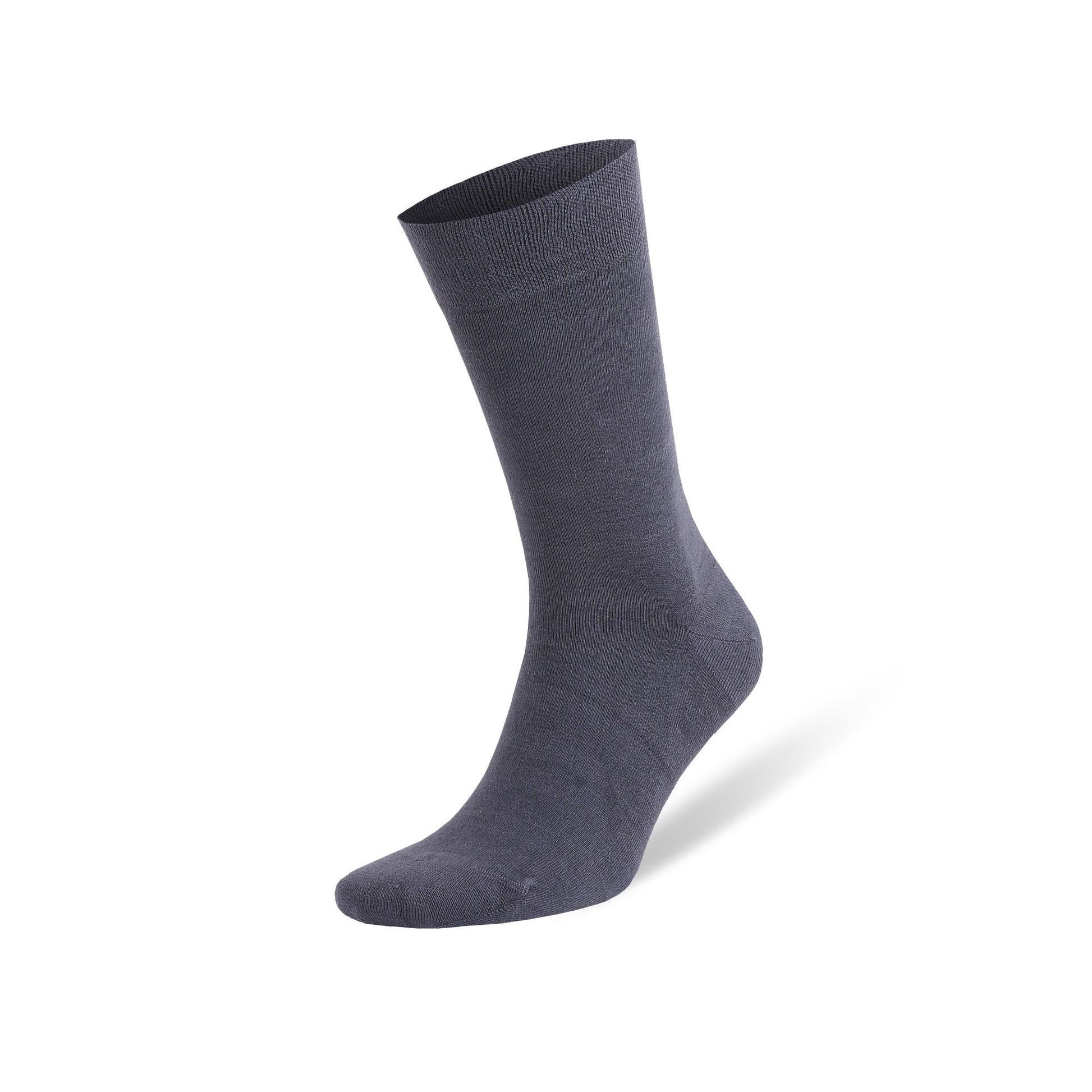 Bamboo Dress Socks for Men Bamboo Fiber Business Trouser Socks 6 Pairs with Gift Box