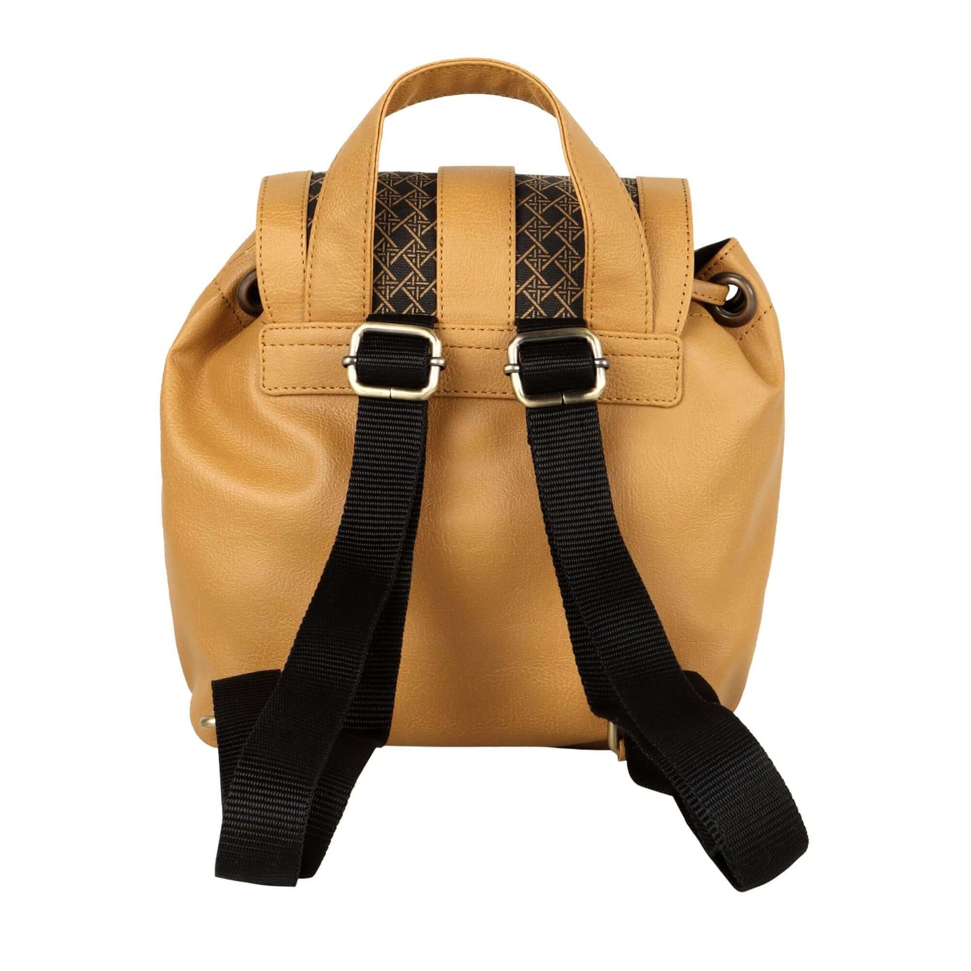 Tayla Diamond Print Mini Backpack
