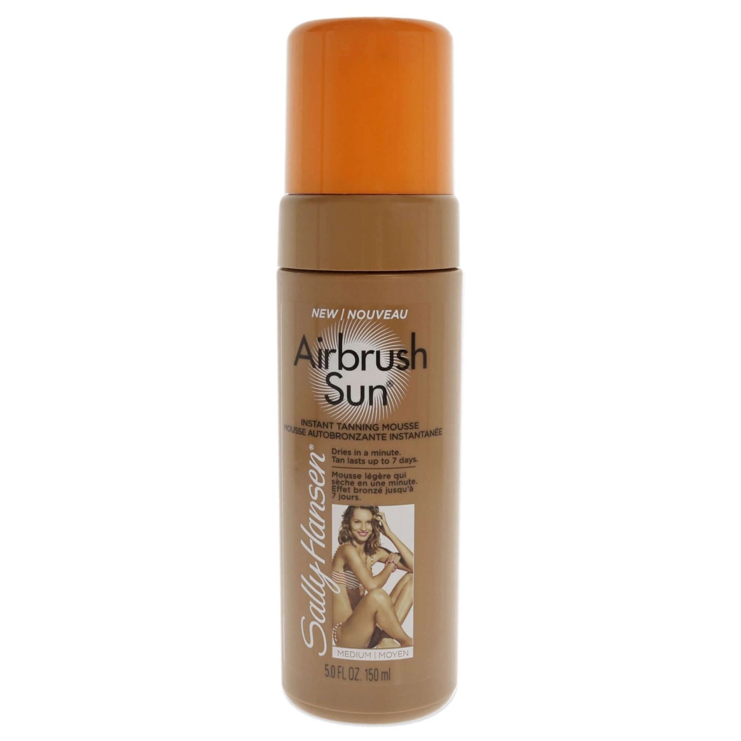 Airbrush Sun Mousse - 01 Medium by Sally Hansen for Women - 5 oz Bronzer - Clothes For Her Online Store