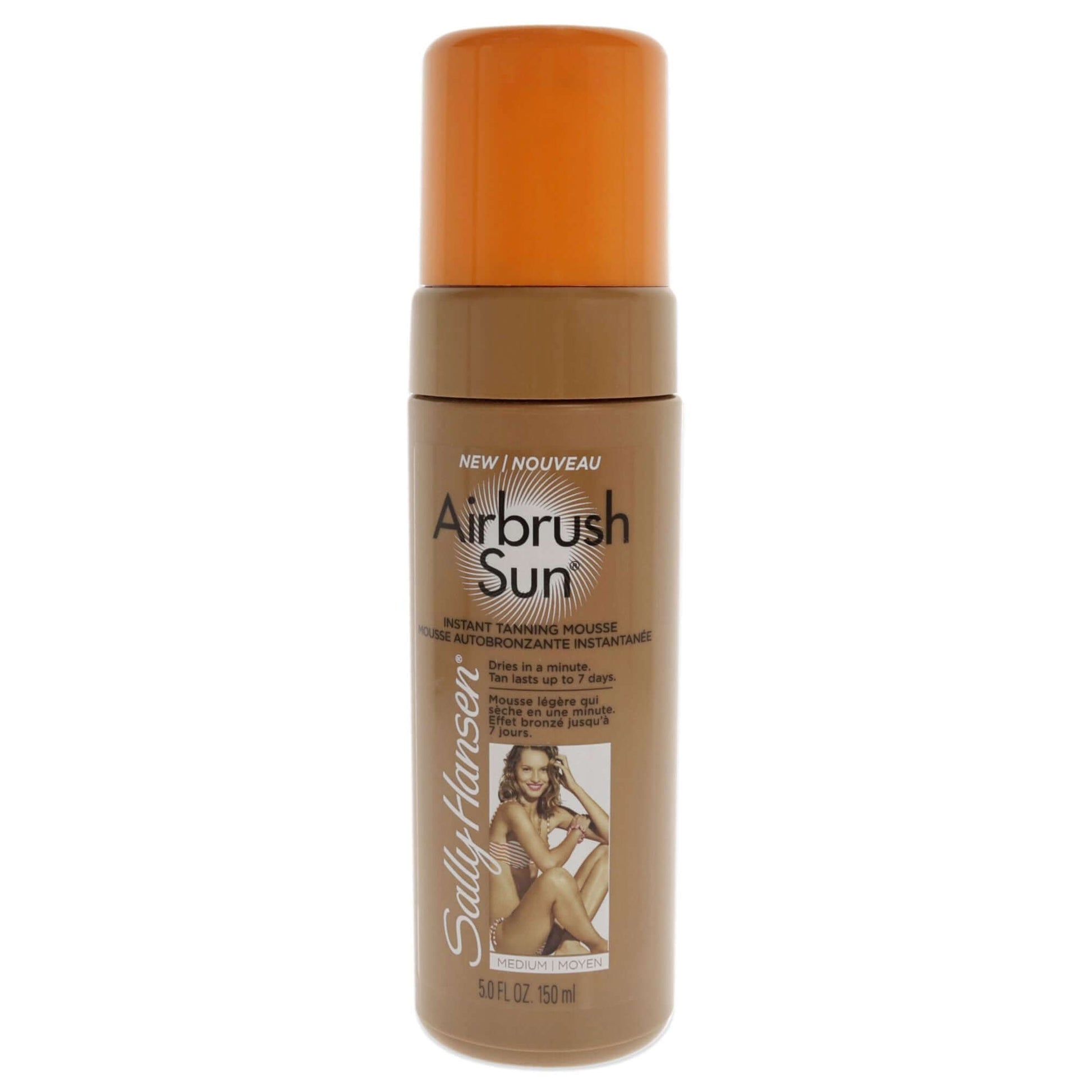 Airbrush Sun Mousse - 01 Medium by Sally Hansen for Women - 5 oz Bronzer - Clothes For Her Online Store