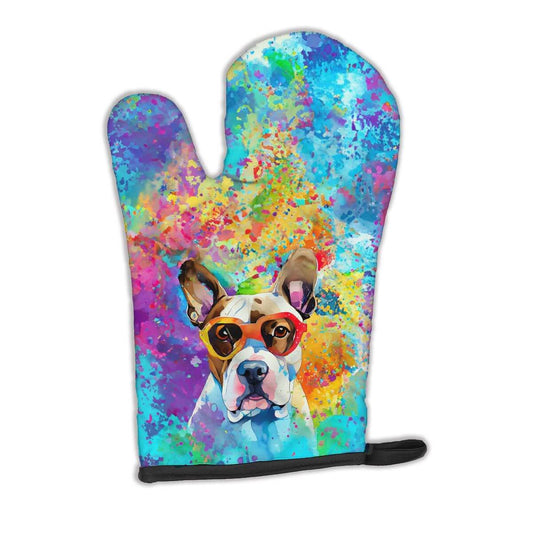 Boxer Hippie Dawg Oven Mitt Heat Resistant Thick Oven Mitt for Hot Pans and Oven, Kitchen Mitt Protect Hands, Cooking Baking Glove