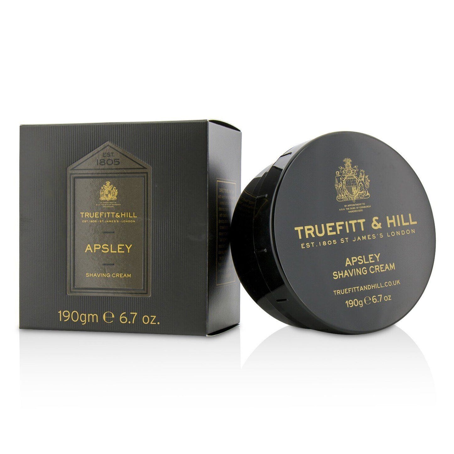 TRUEFITT & HILL - Apsley Shaving Cream 00431 190g/6.7oz