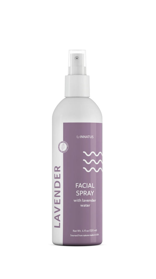 Lavender Facial Mist – 4oz Hydrating & Revitalizing Face Mist – Soothing Lavender-Infused Spray for Instant Hydration, Skin Refreshment, & Makeup Setting "
