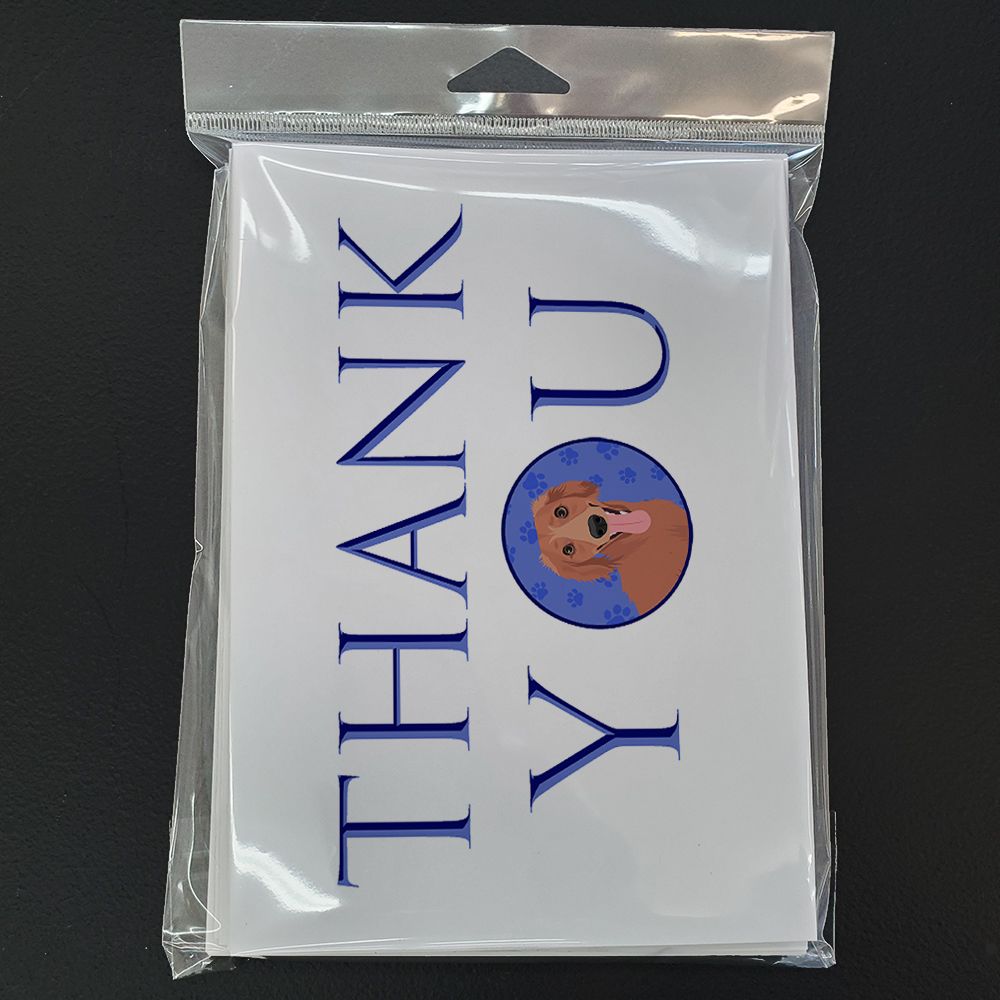 Chihuahua Red #1 Thank You Greeting Cards Pack of 8 Blank Cards with Envelopes Whimsical A7 Size 5x7 Blank Note Cards