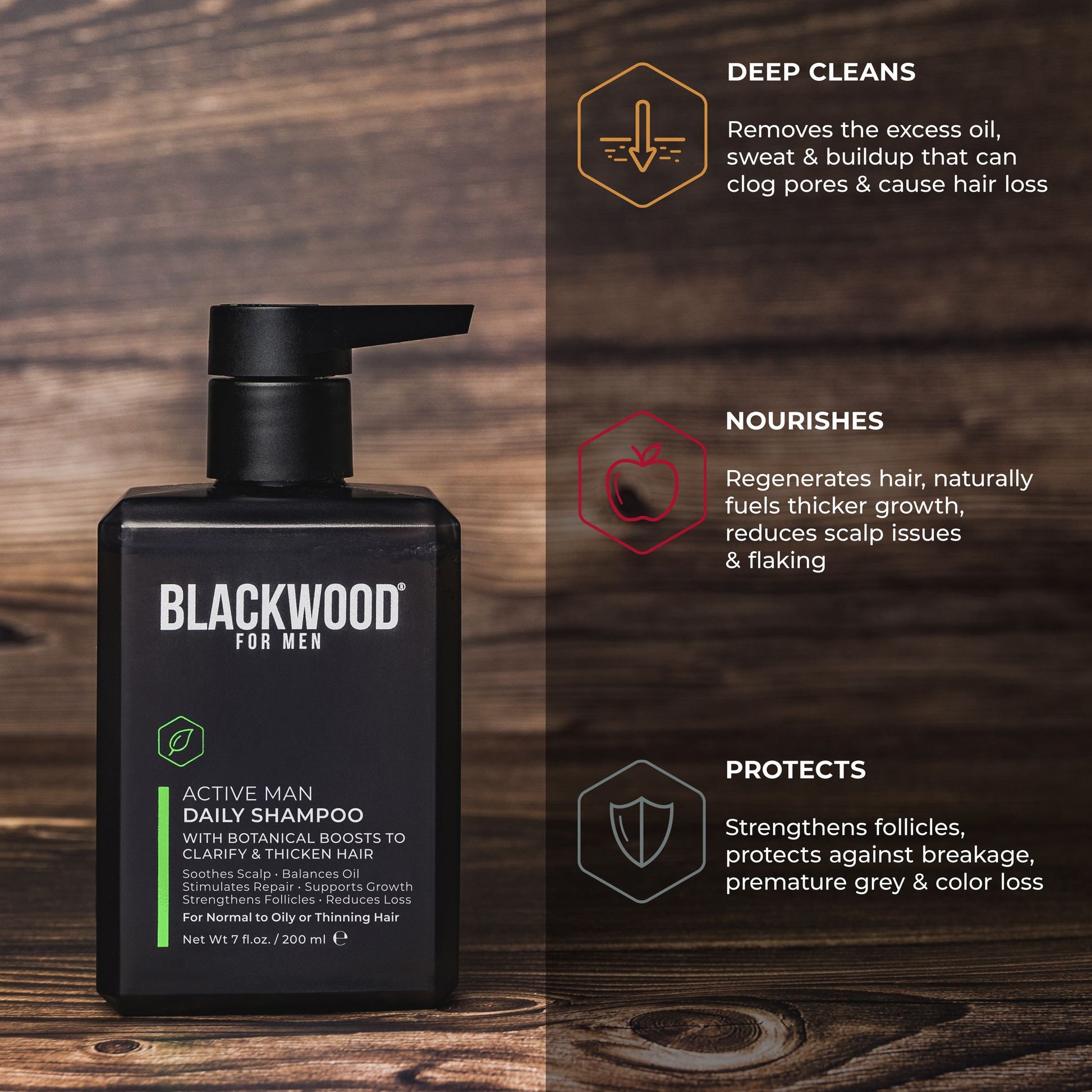 Active Man Daily Shampoo - Clothes For Her Online Store