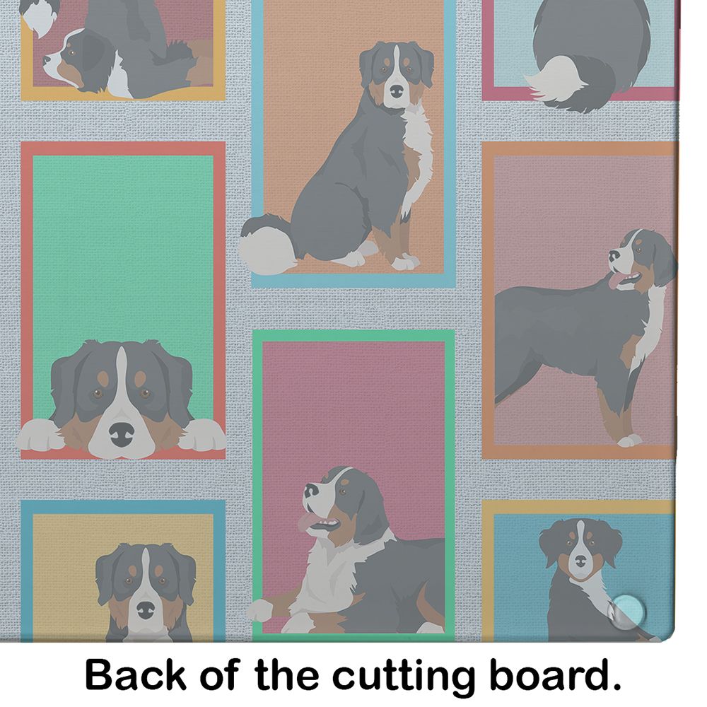 NEW Lots of Bernese Mountain Dog Glass Cutting Board Decorative Tempered Glass Kitchen Cutting and Serving Board Large Size Chopping Board