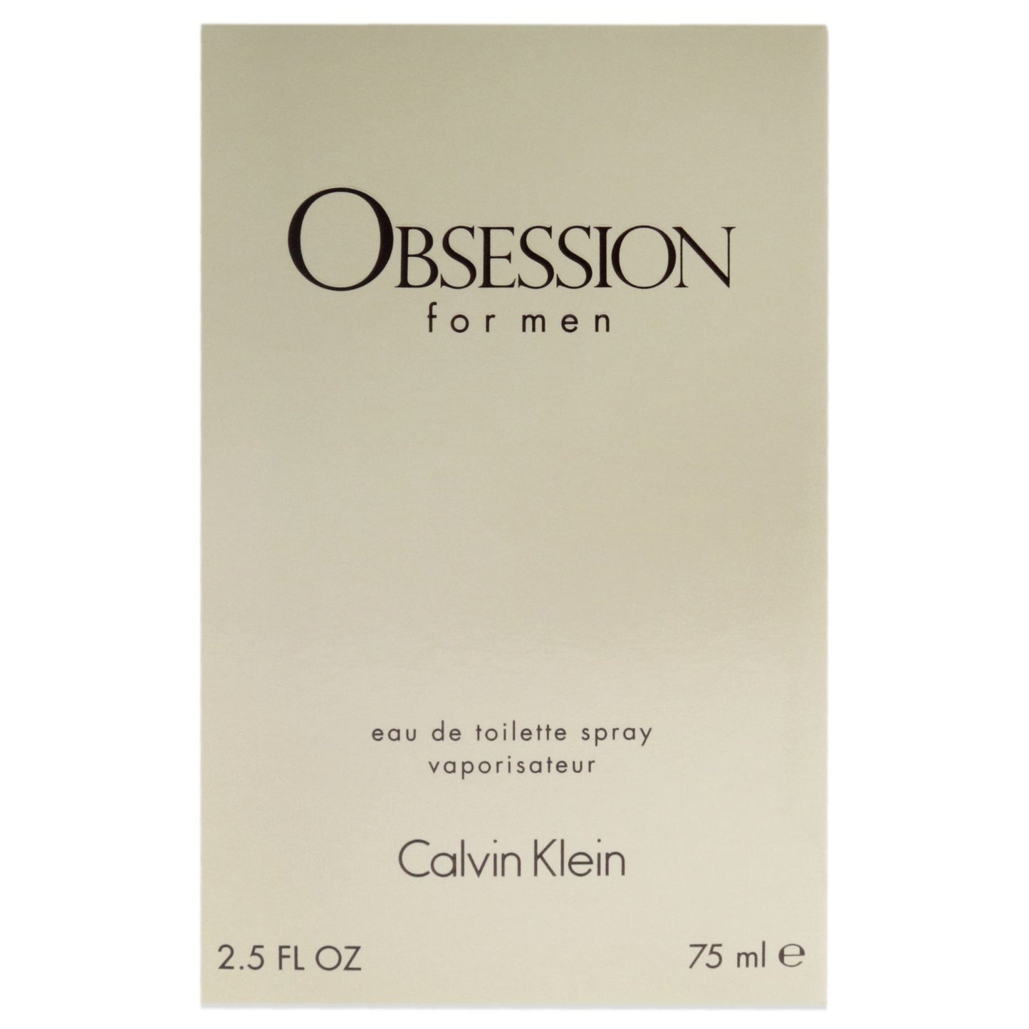 Obsession by Calvin Klein for Men - 2.5 oz EDT Spray