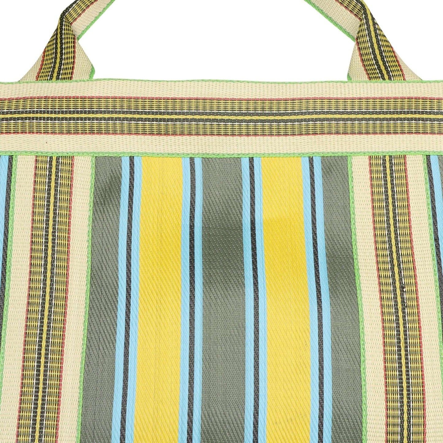 Isla Recyled Nylon XL Shopper Tote - Piña Haze Yl/Gr