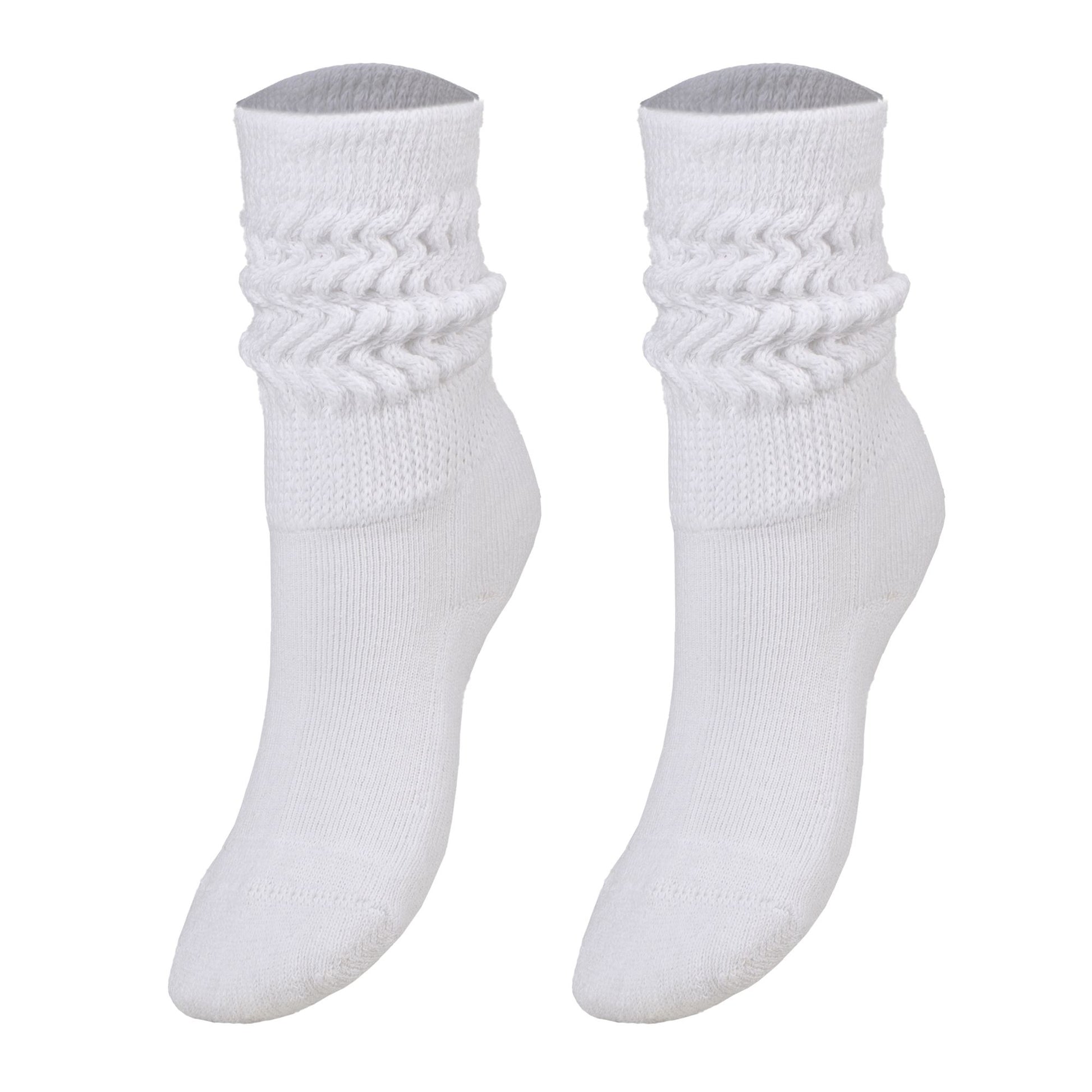 Kids Slouch Socks for Girls and Boys Knee High Cotton Scrunch Socks 3 to 15 Years Old 3 Pairs