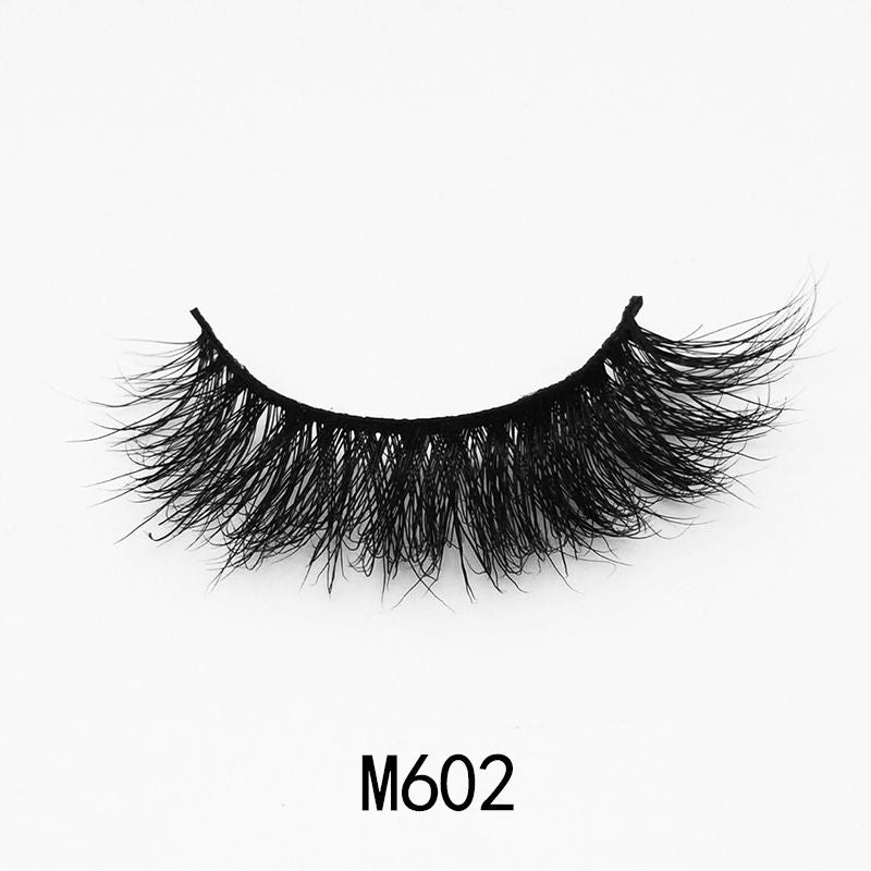 Handgemaakte Mink Wimpers Soft Curl Gevleugelde End Oog Langwerpige Valse Wimpers Dikke Kruis Natuurlijke Fake Lash Nieuwe Makeup Tools GroothandelDetails