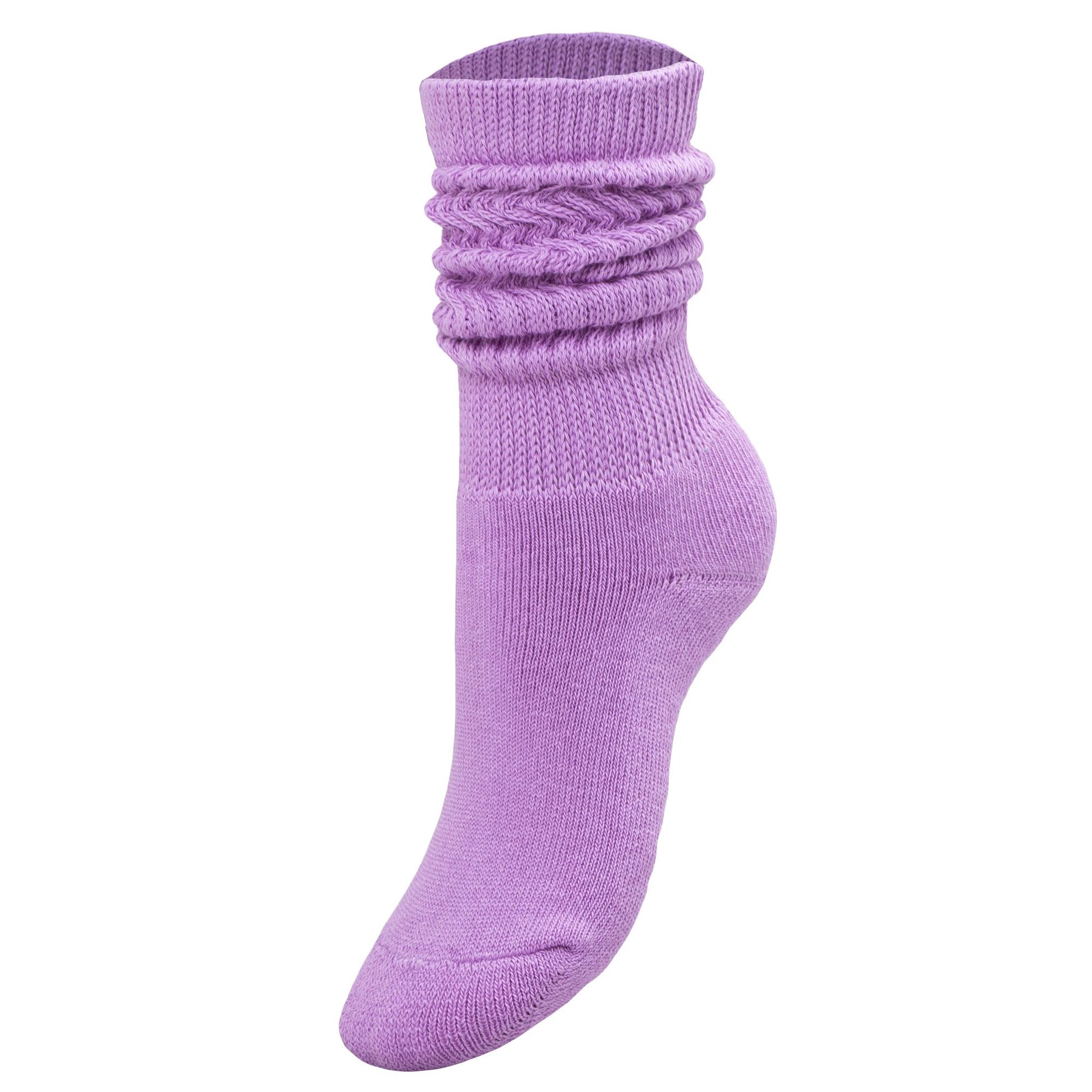 Kids Slouch Socks for Girls and Boys Knee High Cotton Scrunch Socks 3 to 15 Years Old 3 Pairs